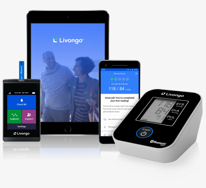 Chronic Disease Management Company Livongo Boosts Platform - Smartphone, transparent png