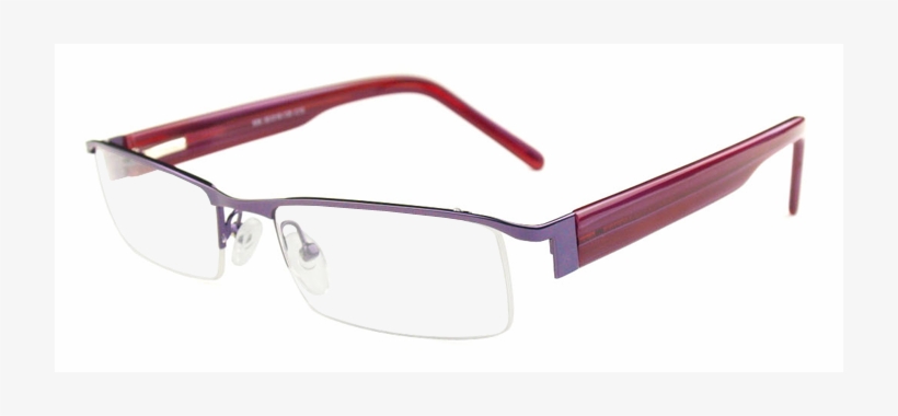 Purple Glasses Frame - Glasses, transparent png