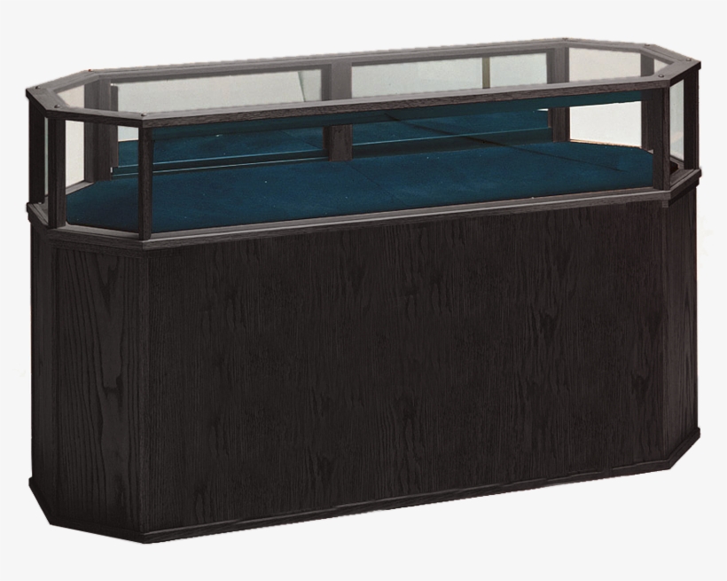 Classic Jewelry Vision Octagon Retail Display Case - Bench, transparent png