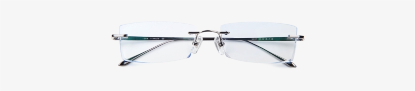 Le Shen Glasses Men's Frameless Diamond Trimming Glasses - Glasses, transparent png