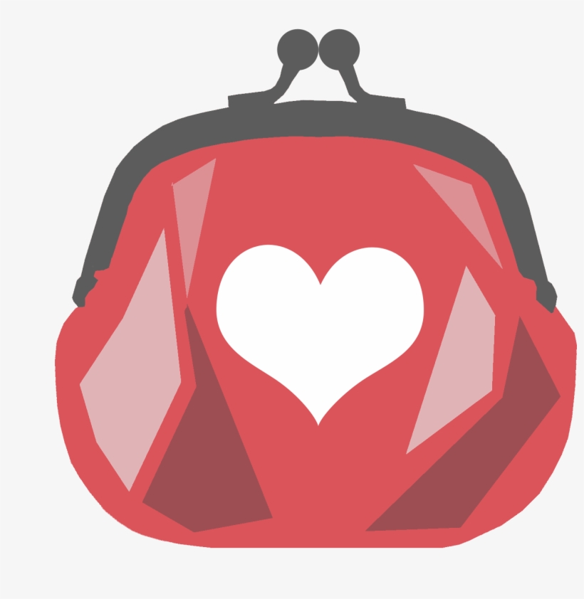 Dioad- Coin Purse Heart - Coin Purse, transparent png
