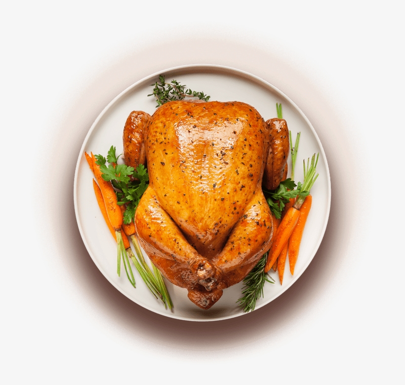 Roasted Chicken With Vegetables - Chicken As Food, transparent png