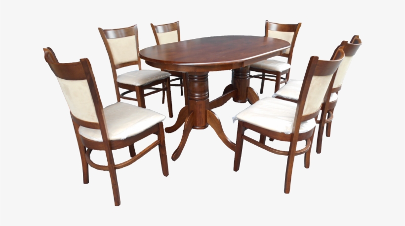 Juego De Comedor 6 Sillas Napoli - Dining Room, transparent png