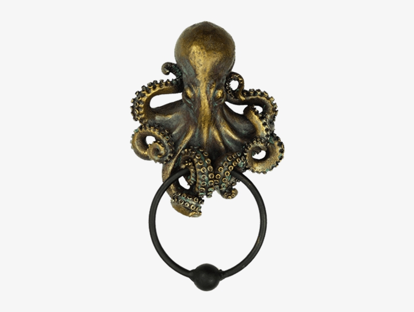 Octopus Door Knocker - Pacific Giftware 11601 Octopus Door Knocker, transparent png