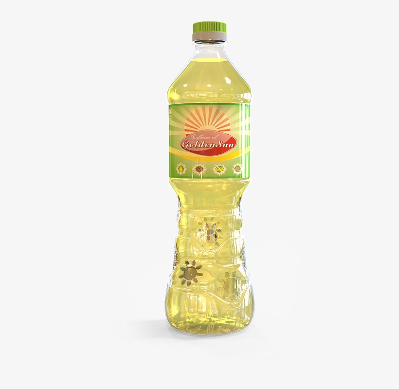 Sunflower Oil Bottle Png, transparent png