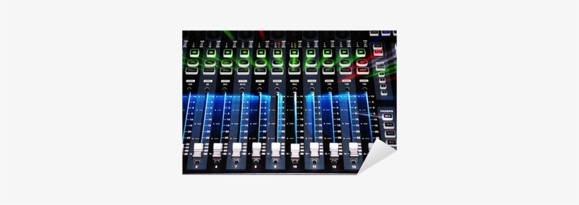 Main Mixer Board Of Sound System With Zoom Burst Light - Producing Great Sound For Film And Video: Expert Tips, transparent png