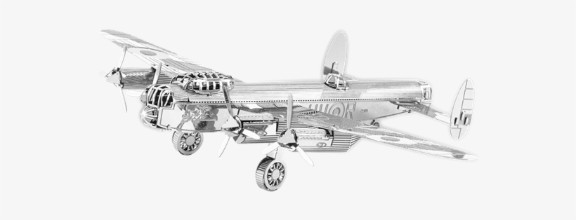 Metal Earth Vehicles Avri Lancaster Bomber - Lancaster Bomber 3d Metal, transparent png