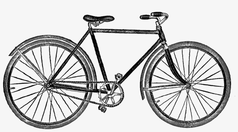 These Old Bicycle Artwork Images Would Look Wonderful - Sepeda Trail, transparent png