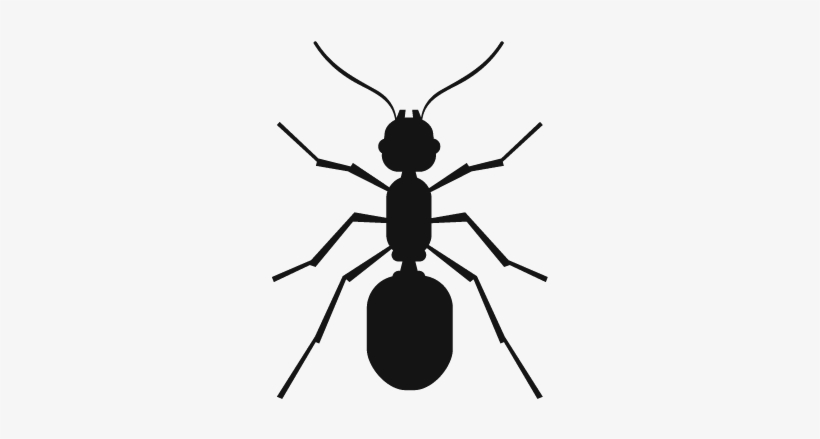 Icono-hormiga - Termite Queen Clipart Black And White Png, transparent png