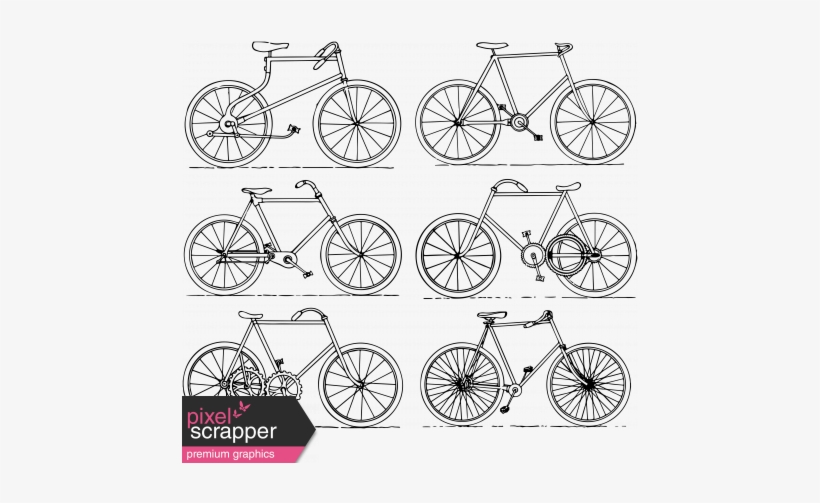 Spring Day Vintage Bikes Template - Solidworks Rim, transparent png