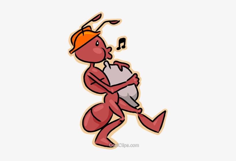 Hormiga Llevar Saco Libres De Derechos Ilustraciones - Marching Ant Clipart, transparent png