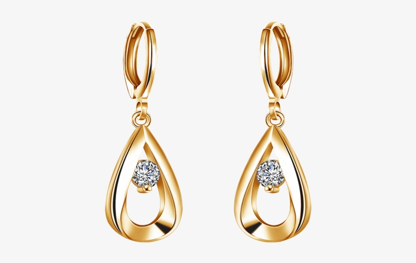 Aretes De Novia Ljar03 - Wholesale-925 Sterling Silver Earrings With Box Women, transparent png