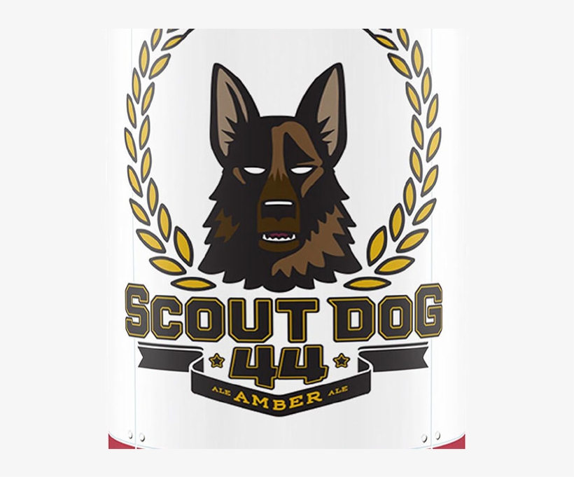 Veterans United Craft Brewery Scout Dog 44 Amber Ale - Beer, transparent png