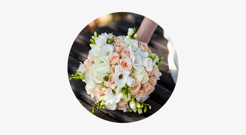 La Flor De Montcada Ramo De Novia - Fleuriste Paris Bouquet De Mariee, transparent png
