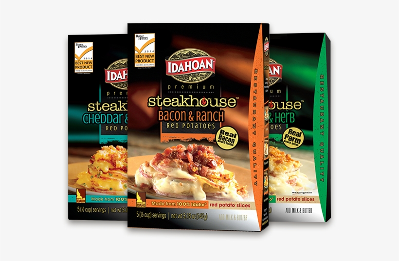Casserole - Idahoan Steakhouse Red Potatoes, Bacon & Ranch, transparent png