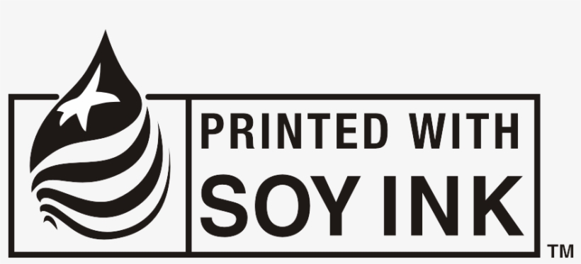 Printed By Soy Ink, transparent png
