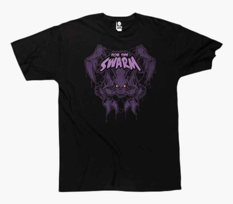 Zerg For The Swarm Black Male T-shirt - Swarm Black Shirt Xl, transparent png