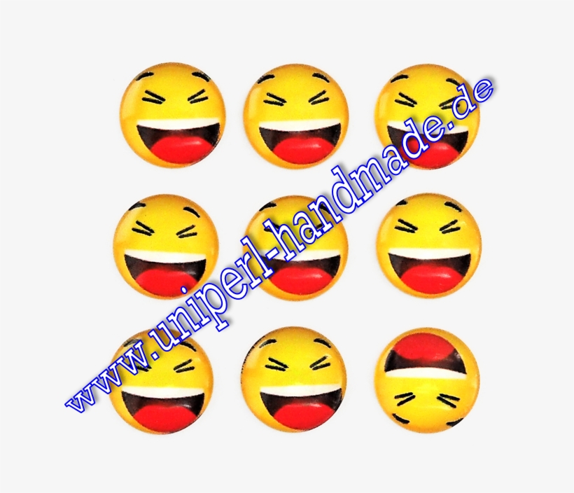 Emoji Cabochon, 14 Mm, Smiling Face Smiling With Open - Smile, transparent png