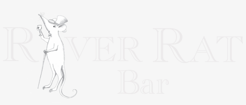 River Rat Hamble Bar Logo White - Liebe-party-papierservietten Servietten, transparent png