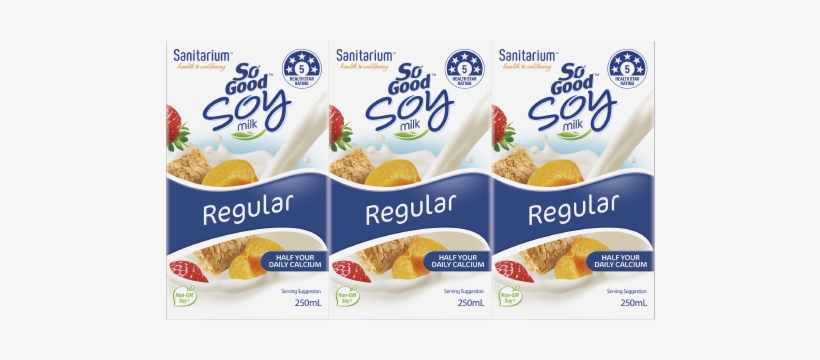 So Good Reg Uht Exp12, โซกู๊ด เรกูลาร์ ยูเอช - Sanitarium So Good Soy Regular Milk 1l, transparent png