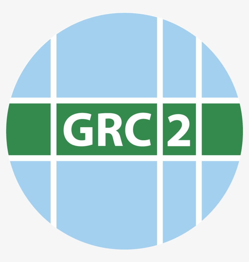 Grc2logo White Circle Background - Circle, transparent png