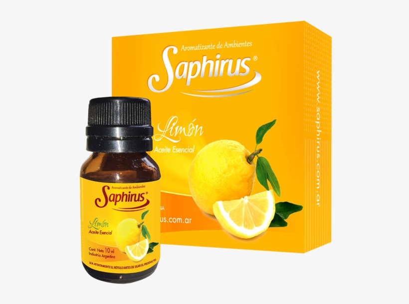 Aceite Esencial Limon - Aceites Esenciales Saphirus, transparent png