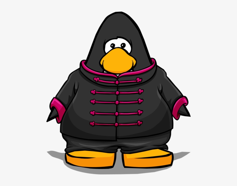 Crimson Sun Suit Club Penguin Penguin 500x563 Png Download Pngkit