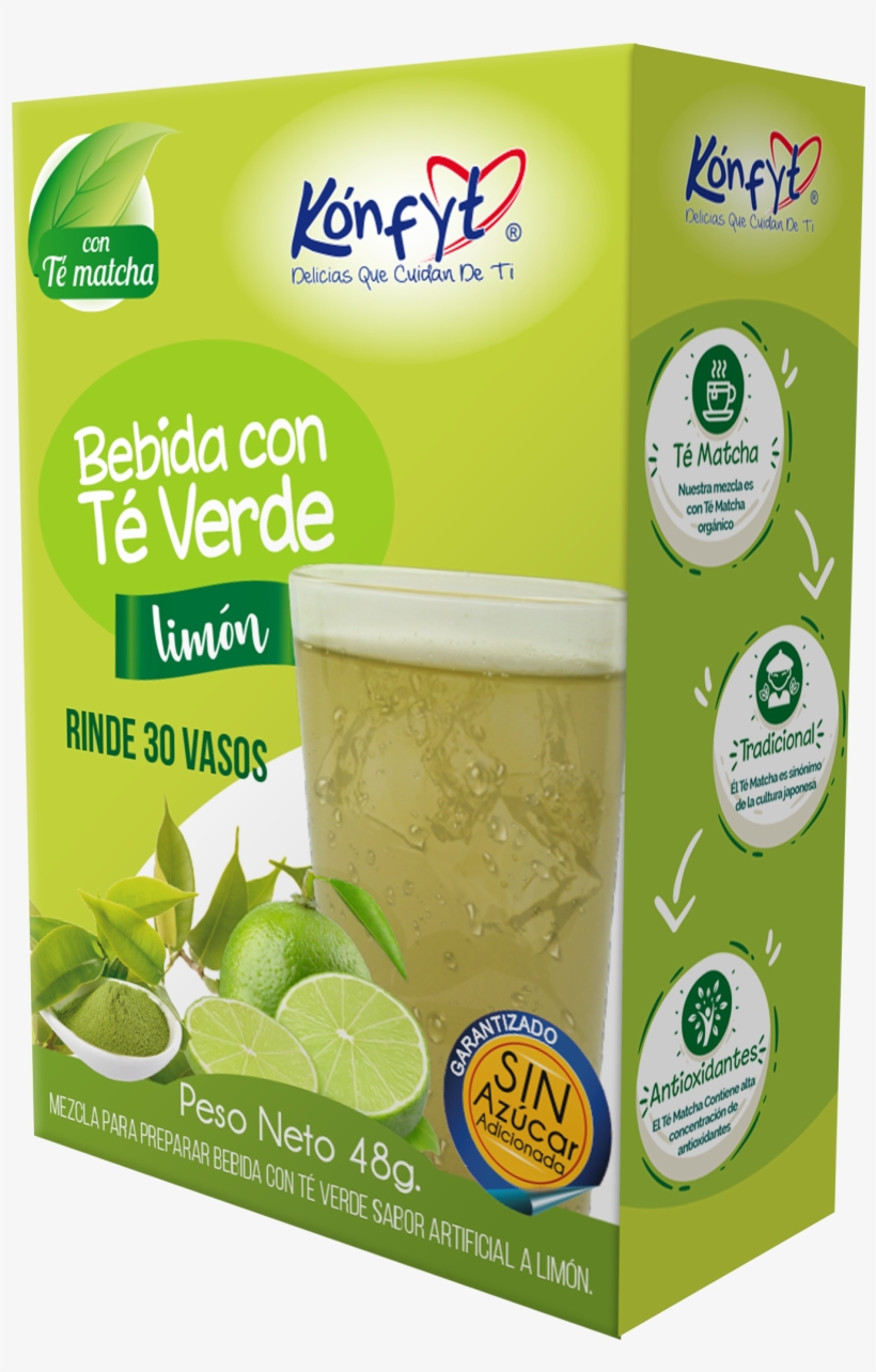Endulzantes Te Verde 3 - Konfyt, transparent png