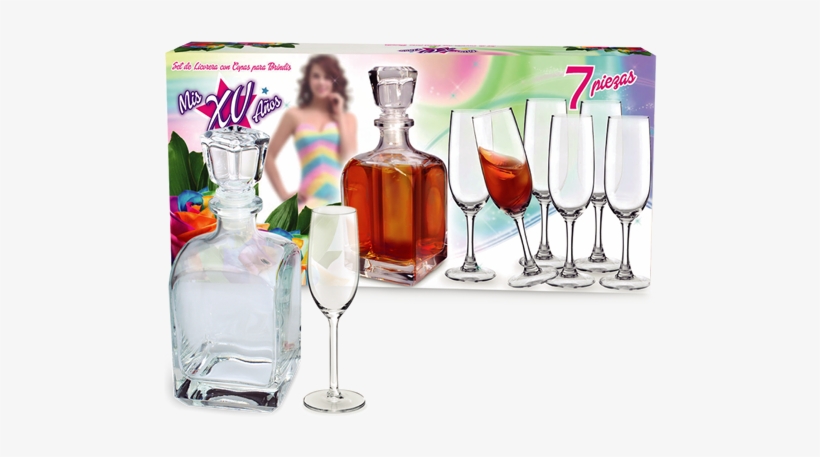 Set De Brindis Mis Xv Años - Copas Mis Xv Años, transparent png