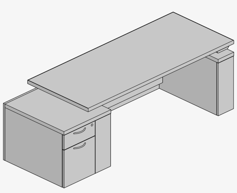 Desk Rect,h Adj,leg Shrd,partial Width - Conference Room Table, transparent png