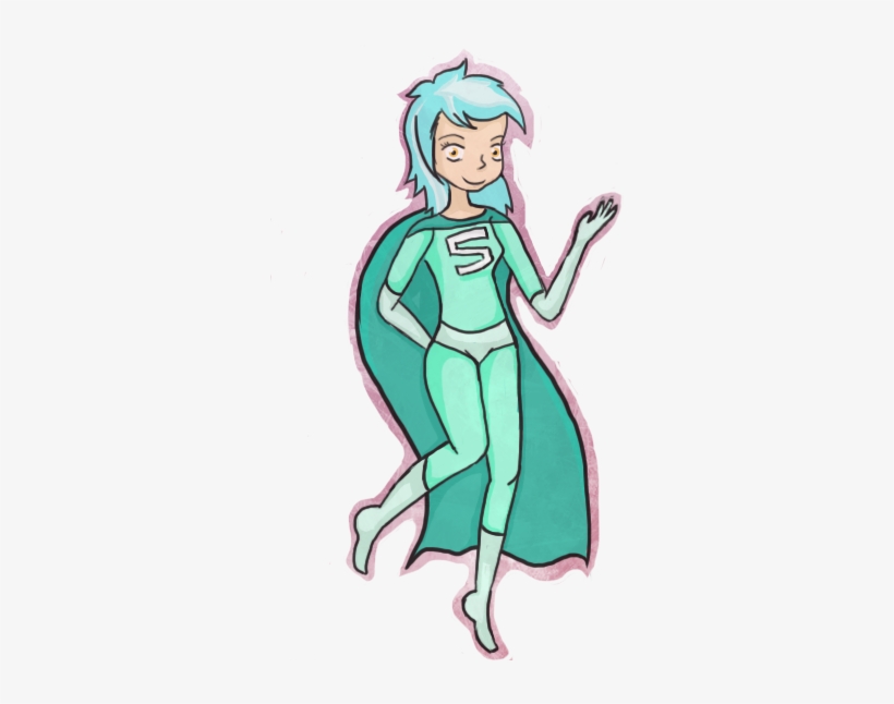 Thelittlemeep, Cape, Clothes, Flying, Human, Humanized, - Cartoon, transparent png