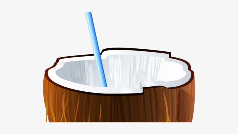 Free 2018 Photos Clipart Coconut Black And White Free - Clip Art, transparent png