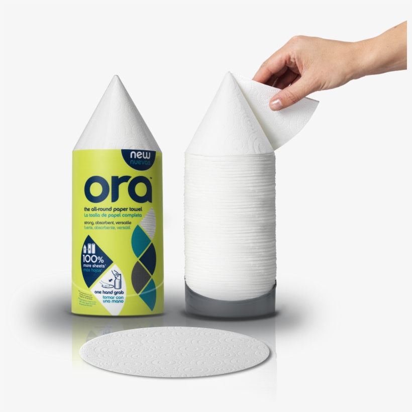 Ora Round Paper Towels - Ora The All Round Paper Towel, Single Pack, transparent png