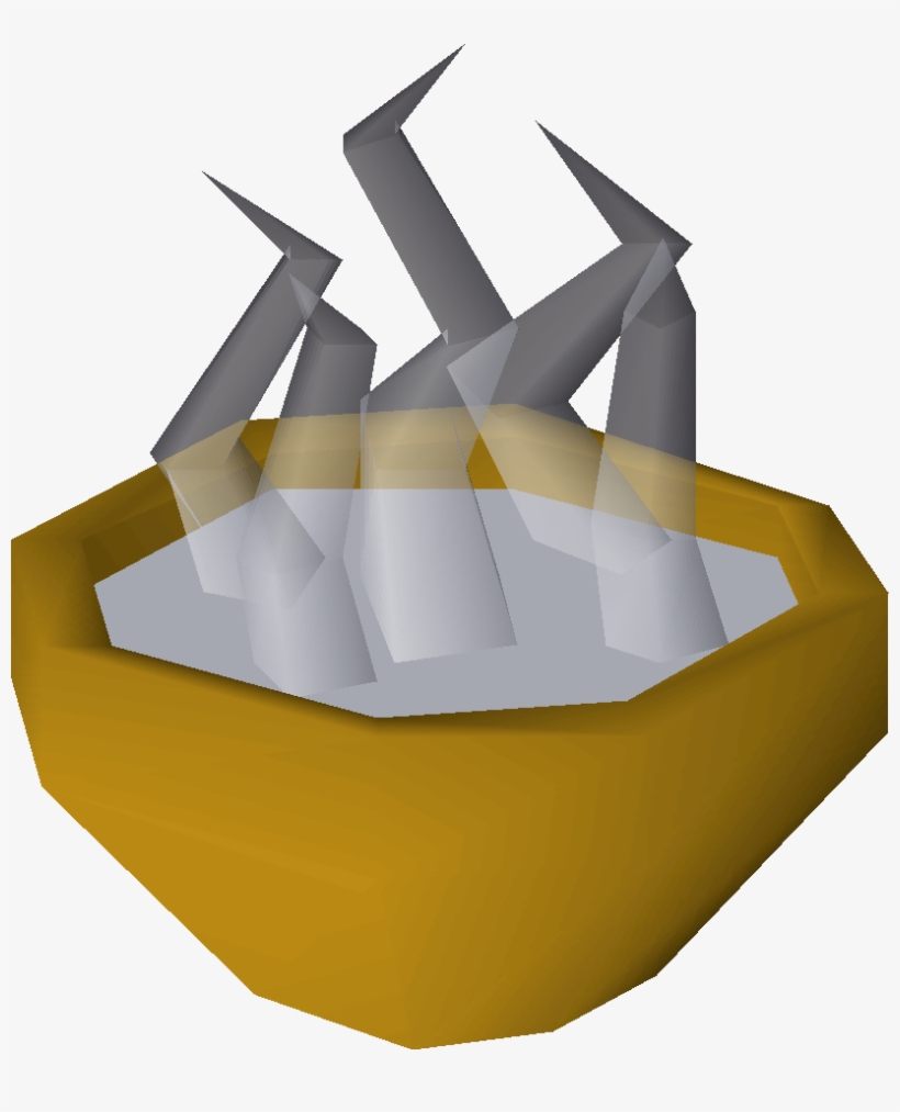 Bowl Of Hot Water Detail - Old School Runescape, transparent png