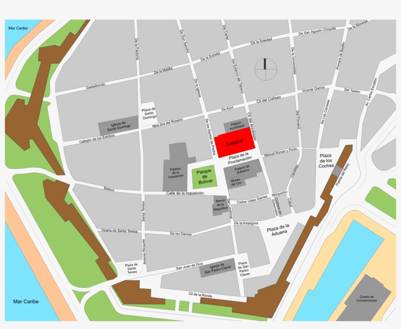 Parque De Bolívar - Carcel La Catedral Ubicacion, transparent png