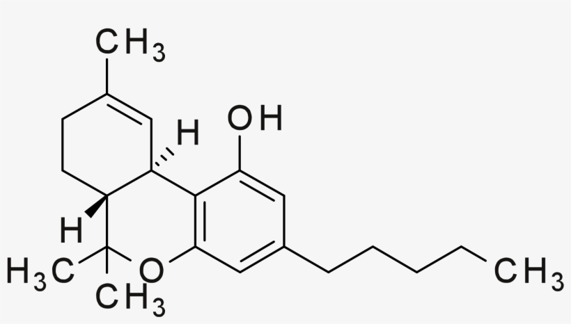 Open - Cbd Molecule, transparent png