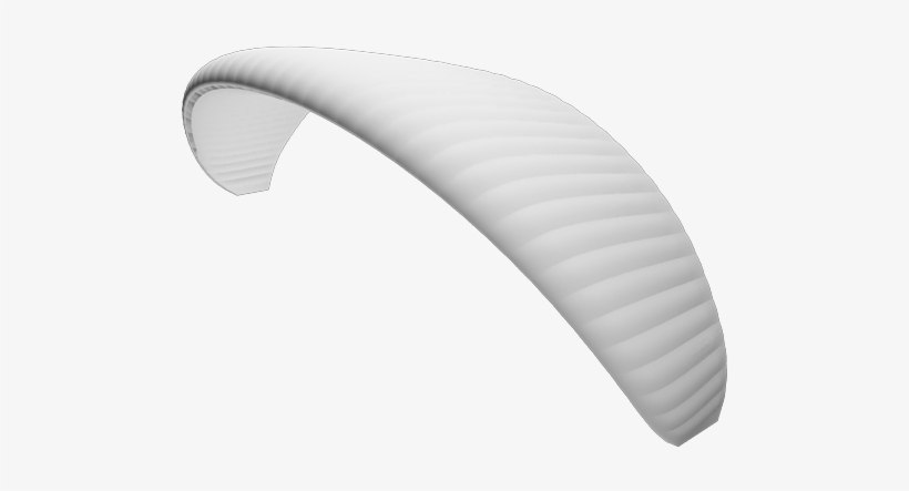 Color - Paragliding White Png, transparent png