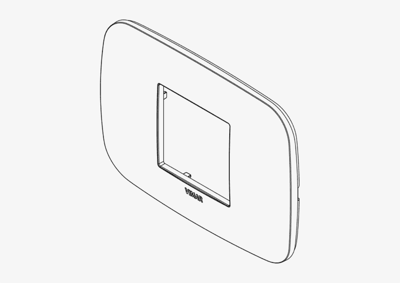 Vista 3d - Vimar 19682.81, transparent png