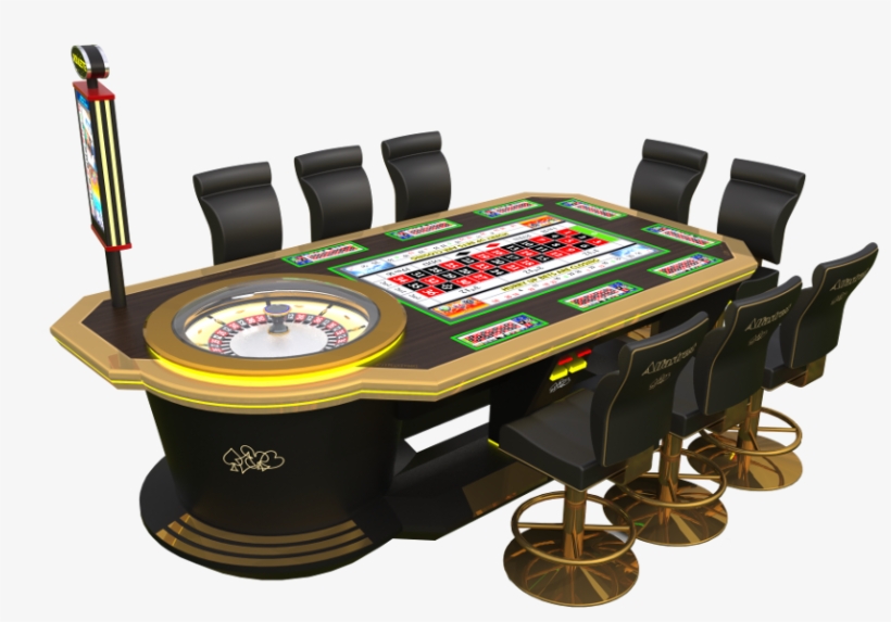 Single Wheel - Poker Table, transparent png