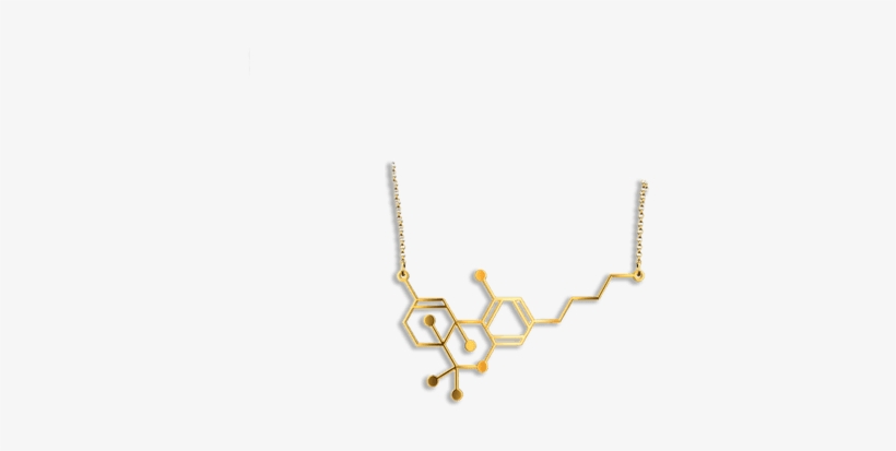 Necklace- Thc Molecule - Necklace, transparent png