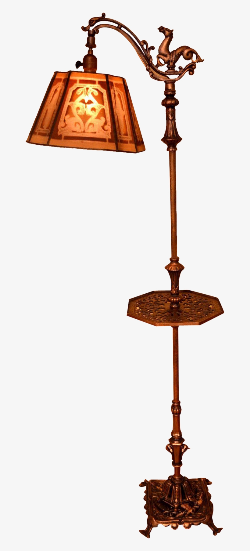 Rembrandt Floor Lamp With Horse Bridge And Screen Mesh - Electric Light, transparent png