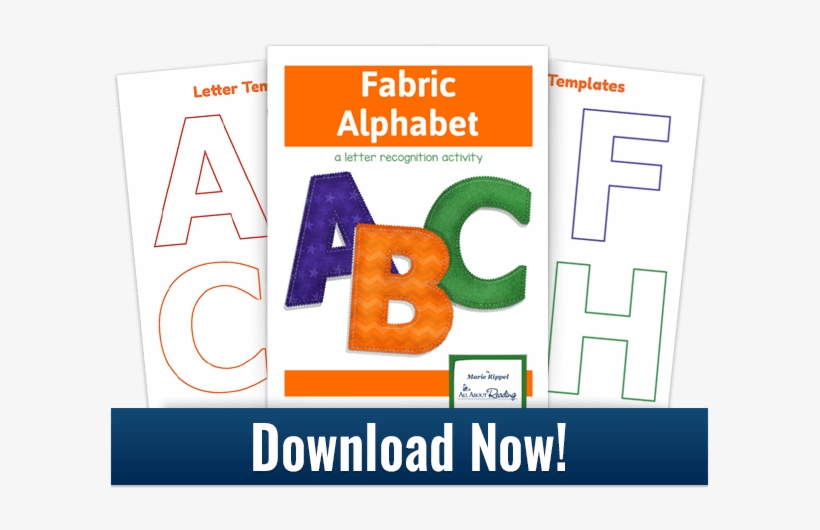 Fabric Alphabet Activity Download 3-page Spread - Free Printable Alphabet Bracelets, transparent png