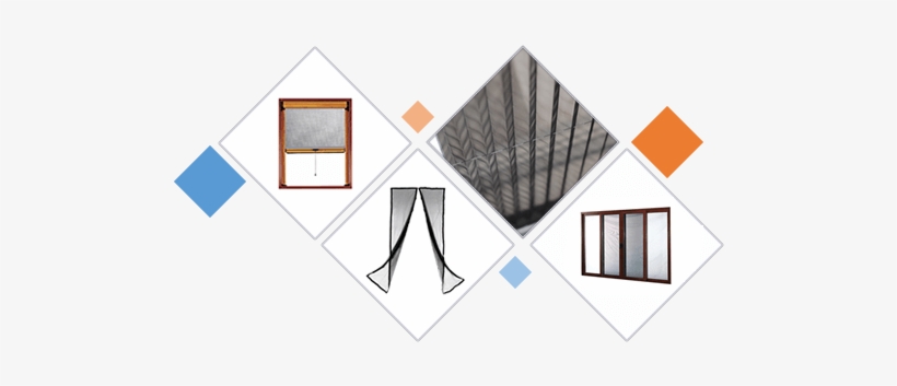 Different Styles Mosquito Screen Mesh - Easy To Fit And Remove Magnetic Screen Door Instant, transparent png