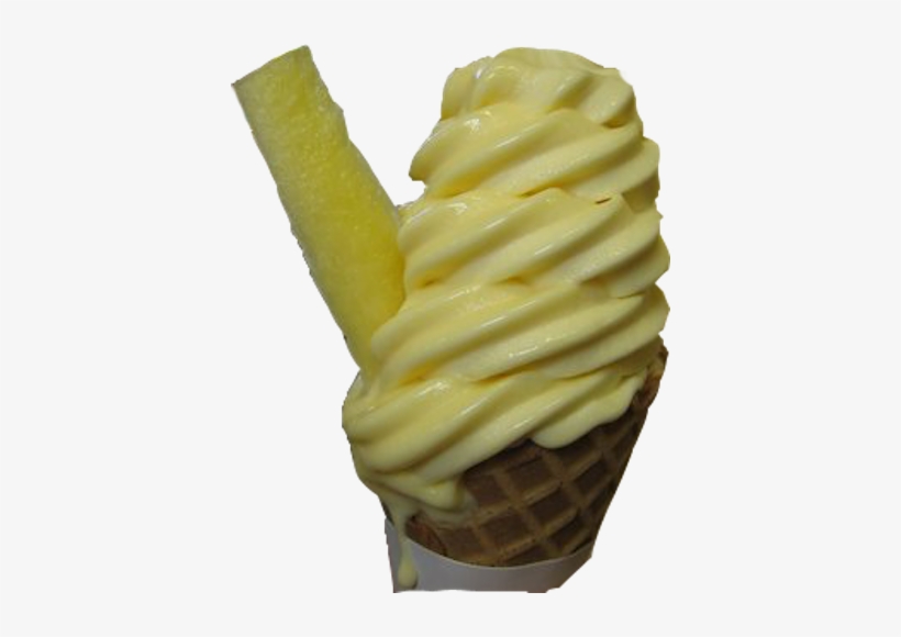 Pineapple Ice Cream - Pineapple Ice Cream Cone, transparent png