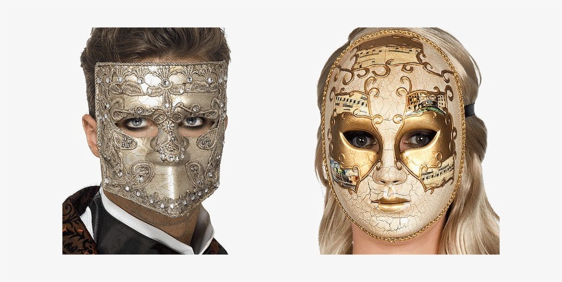 Venetian Mask Png High-quality Image - Mens Funny Masquerade Masks, transparent png