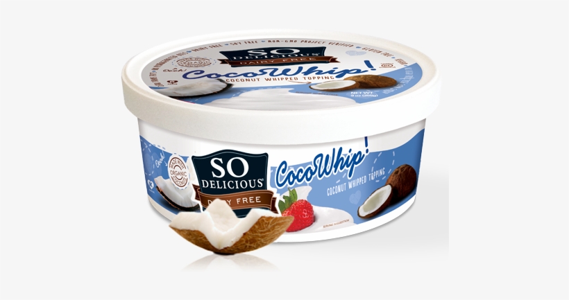 Cool Whip - So Delicious Whipped Ice Cream, transparent png