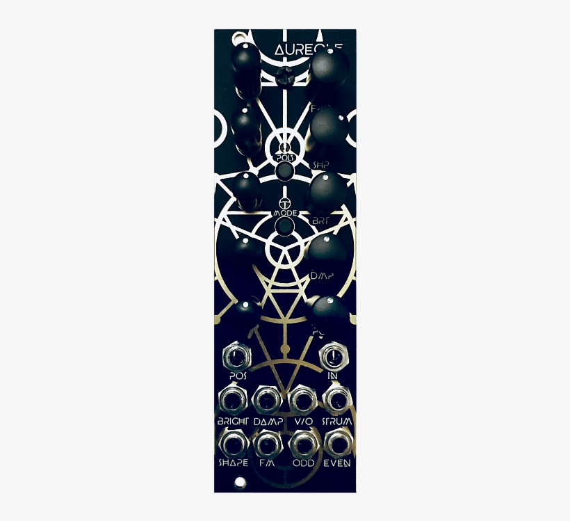 Noise Circuit Diy Aureole Eurorack Module 2018 Black - Eurorack, transparent png