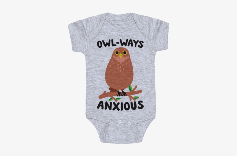 Owl-ways Anxious Owl Baby Onesy - Jesus Dabbed For Our Sins, transparent png