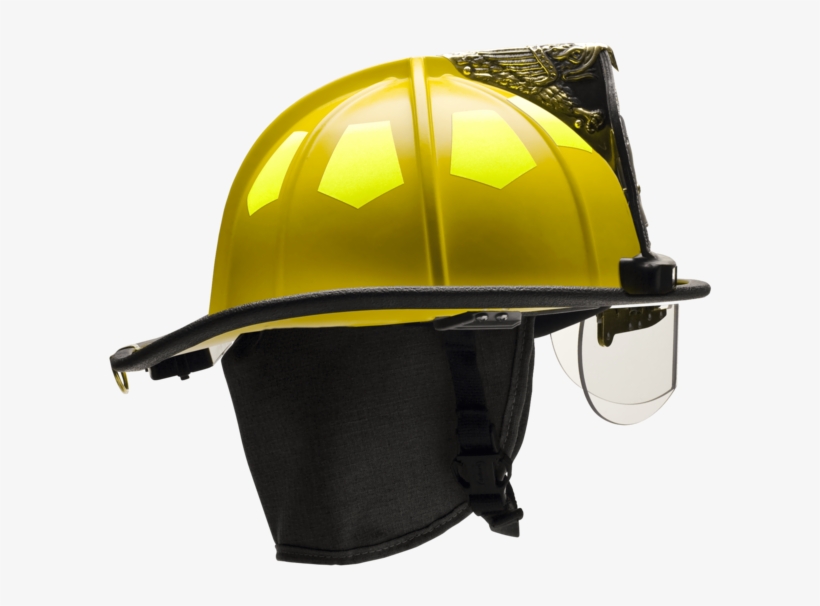 Bullard Helmet Fire Safety Usa Bullard Traditional - Bullard Us6ylbrk2 Fire Helmet, Yellow, Fiberglass, transparent png