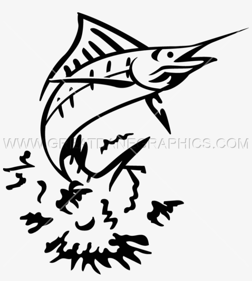 Marlin Fishing - Atlantic Blue Marlin, transparent png